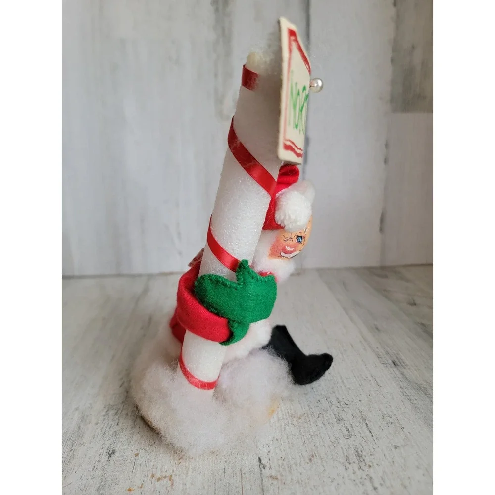 Annalee North Pole Santa Claus Xmas vintage plush mobility doll home decor